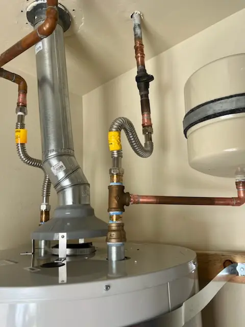 Water heater installation and plumbing repair in Sunset Manor